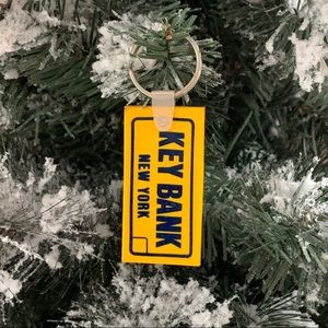 KEY BANK NEW YORK🎄Vintage Ornament or keychain